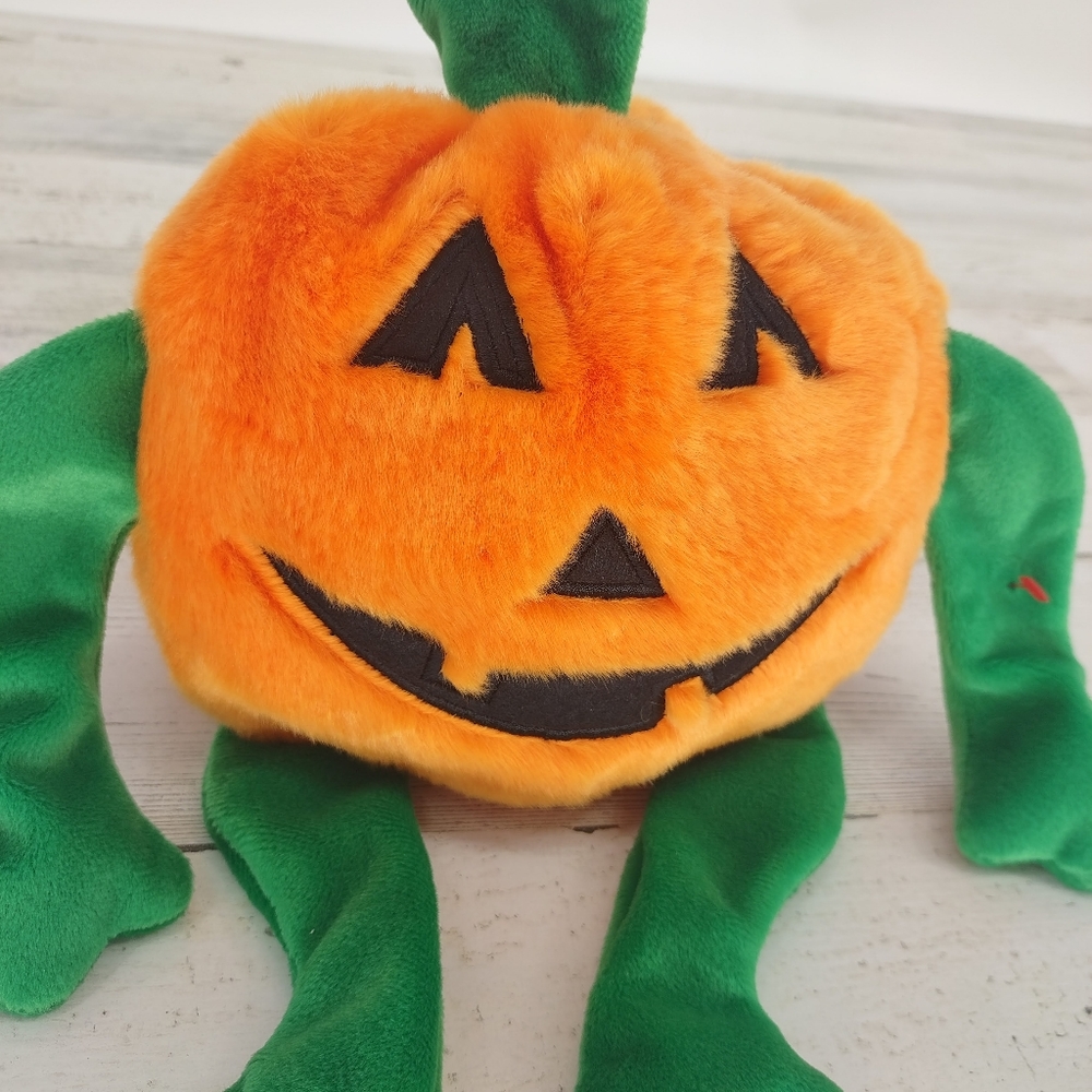 Ty Buddy 1999 Jack O Lantern Halloween Plush No Tag Vintage 7"